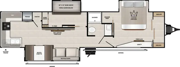 3400SB Floorplan Image
