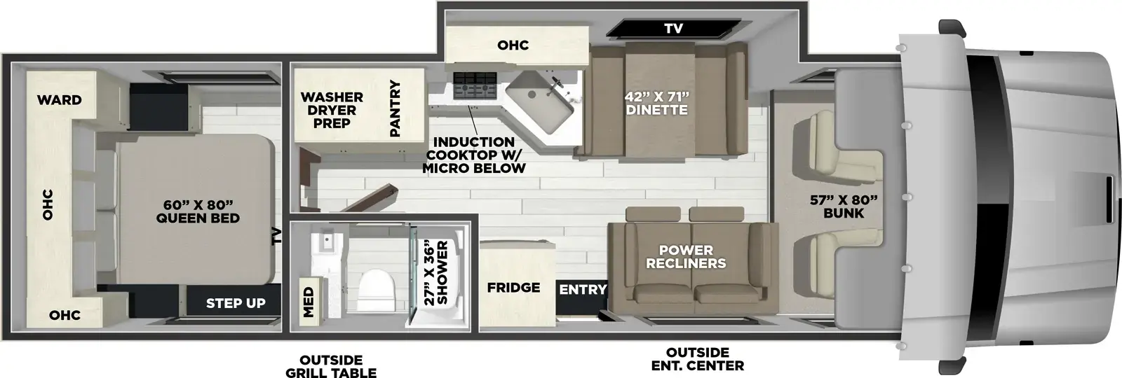 Entourage 320LV floorplan