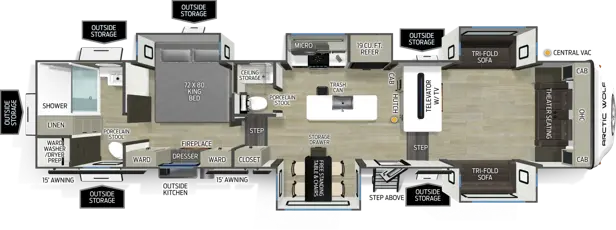 3950SUITE Floorplan Image