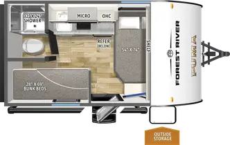 130BHCE Floorplan Image