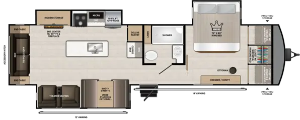308RL Floorplan Image