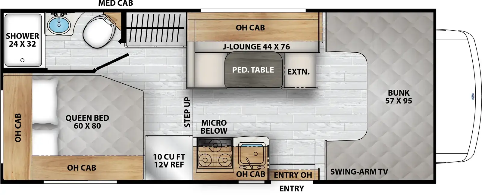Freelander 21QSS floorplan