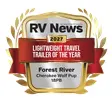 RV News 2027 RV of the Year - Lightweight Travel Trailer: Cherokee Wolf Pup 18PB
