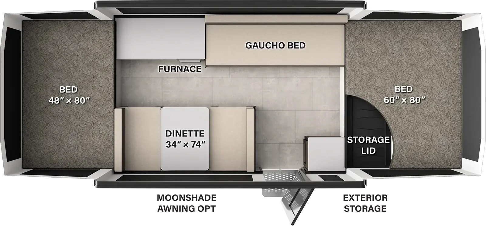 Flagstaff Tent 193OTG Floorplan