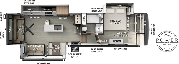 R361RLS Floorplan Image