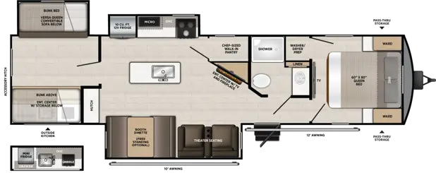 310BHI Floorplan Image
