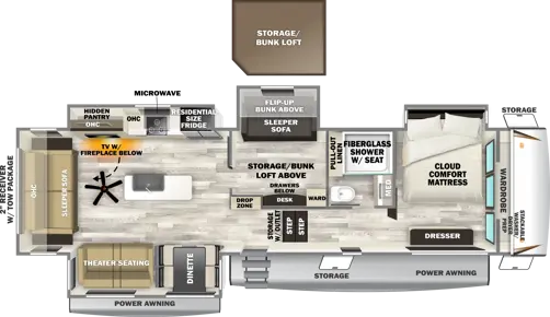 36FLX Floorplan Image