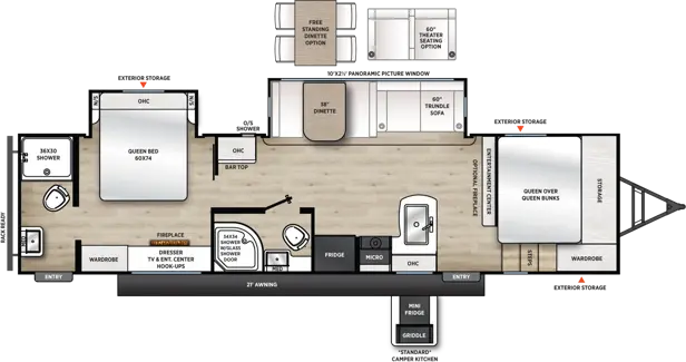 333DBDSCK Floorplan Image