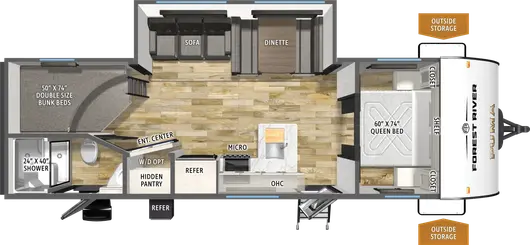 275BHCE Floorplan Image