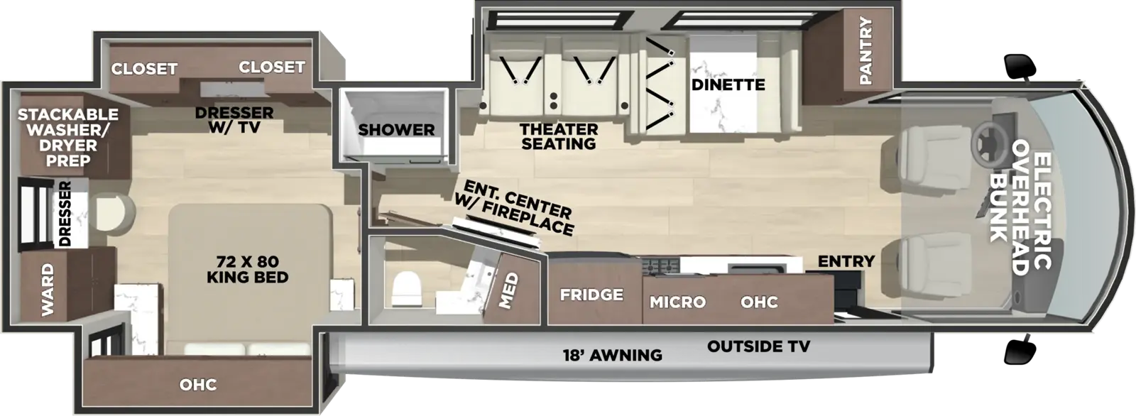 Georgetown 5 Series Gt5 34M5 Floorplan