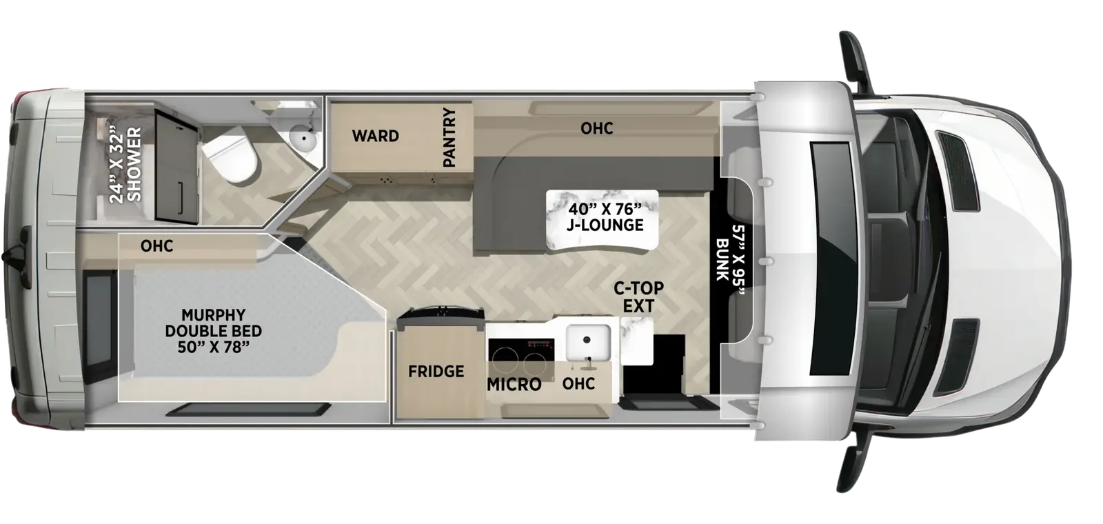 Cross Trail 21XG floorplan