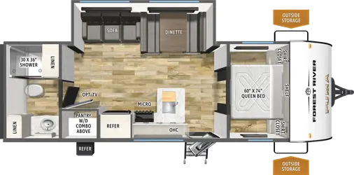 250RBCE Floorplan Image