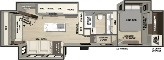 361RL Floorplan Image