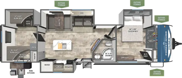 32BHFS Floorplan Image