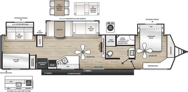 40BHTS Floorplan Image