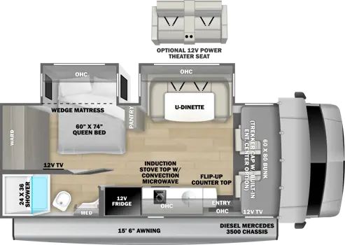 2401BDS Floorplan Image