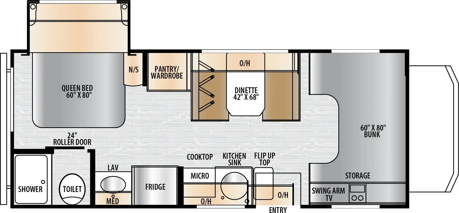 College Avenue 2201S floorplan
