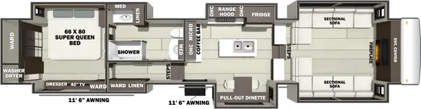 45FLE Floorplan Image