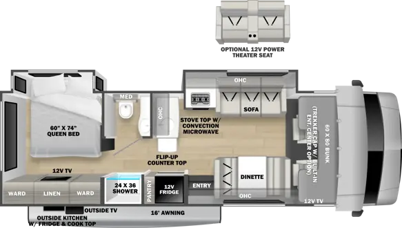 2860DS Floorplan Image