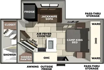 195RB Floorplan Image