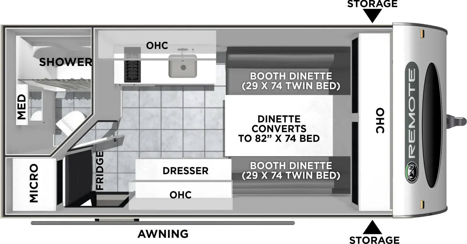 Remote 13R floorplan
