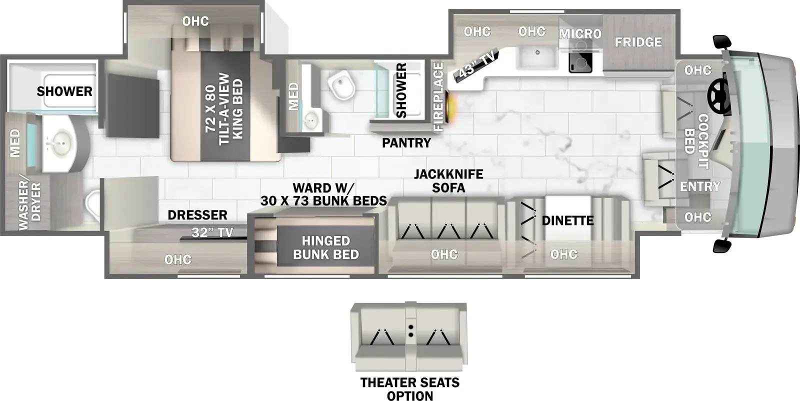 Berkshire 40E - DSO Floorplan
