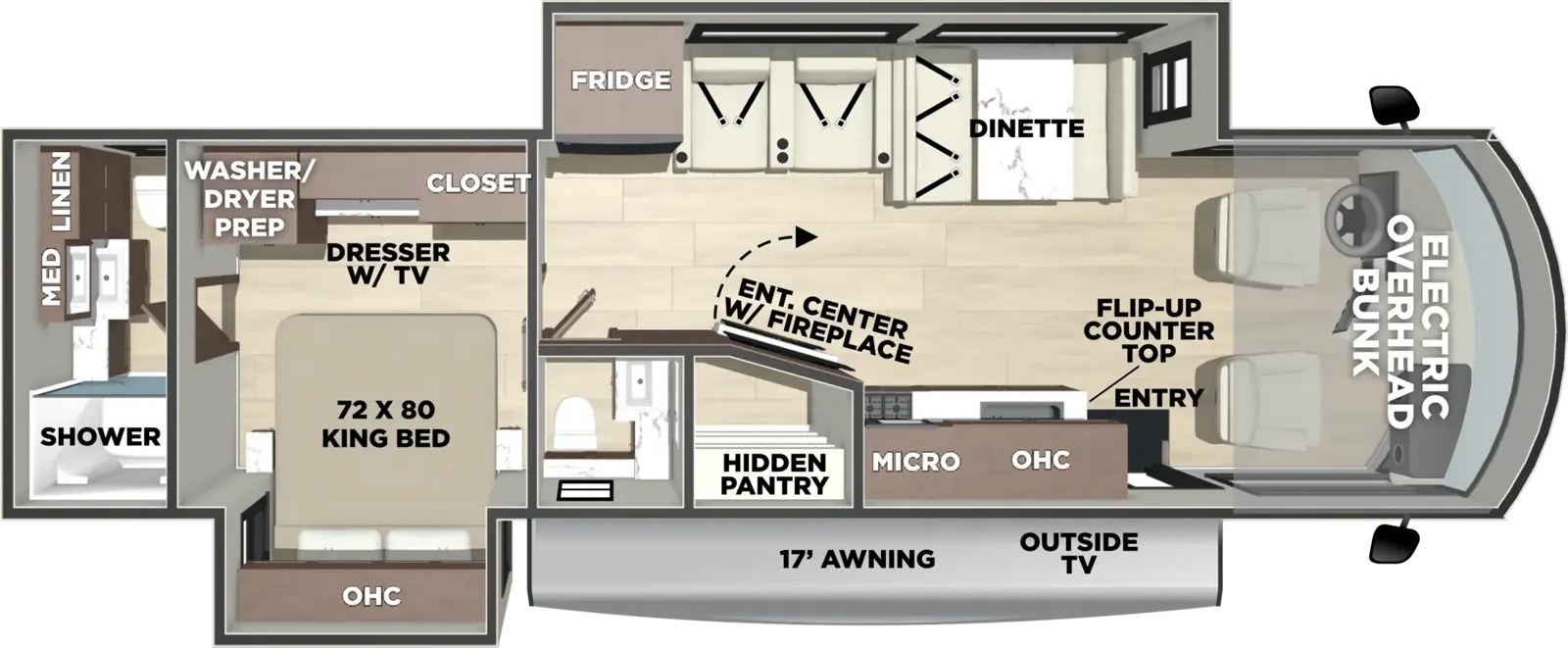 Fr3 34DS Floorplan