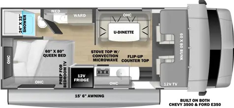 2350LE Floorplan Image