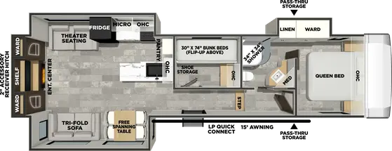 30BHS Floorplan Image
