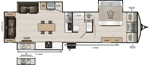 305RLOK Floorplan Image