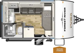 132RKCE Floorplan Image