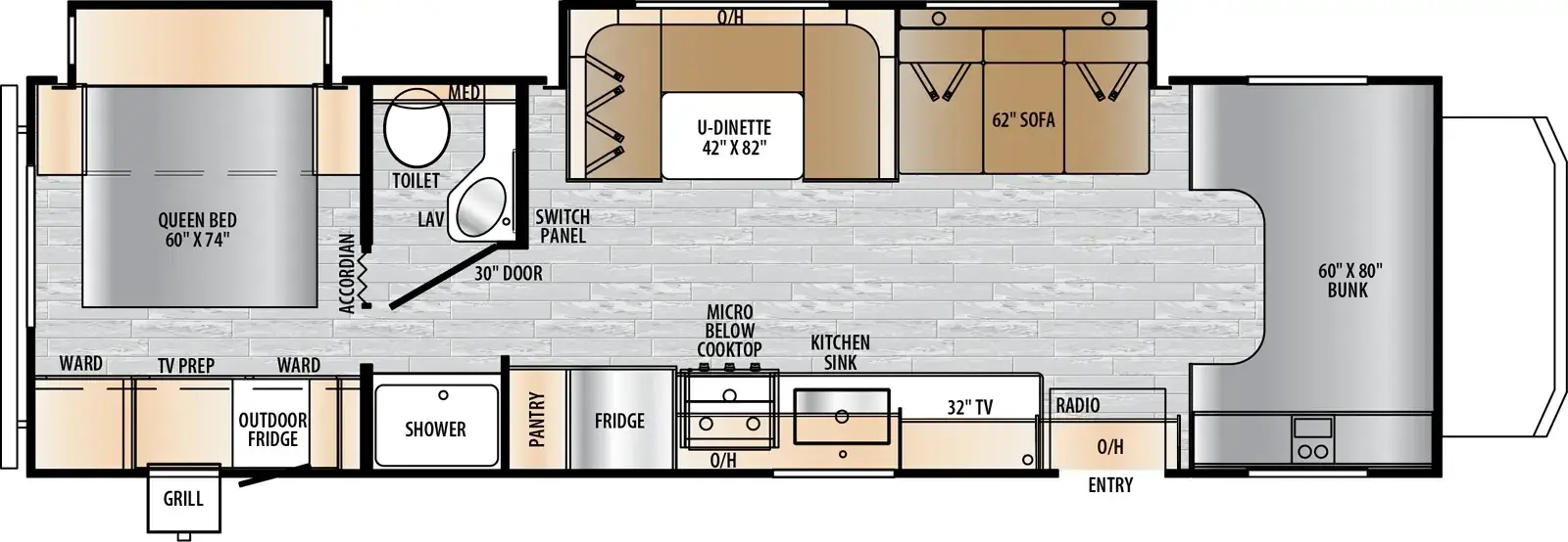 Entrada 2950OK floorplan