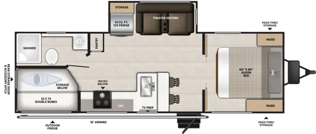 245BHHL Floorplan Image