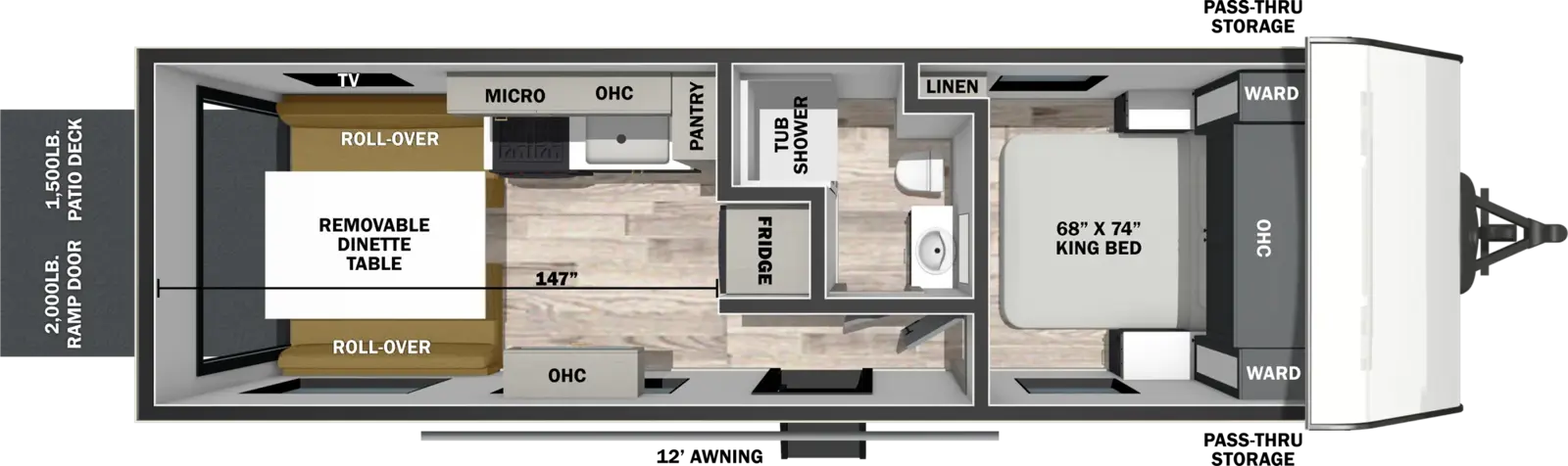 Xlr Boost 21BST Floorplan