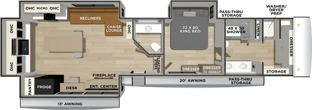 3850HBRK Floorplan Image