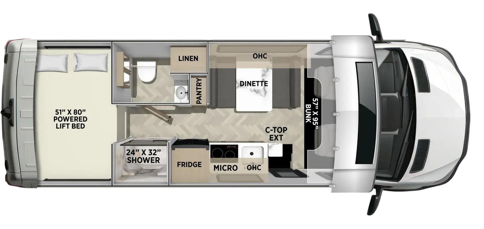 Cross Trail 20XG floorplan