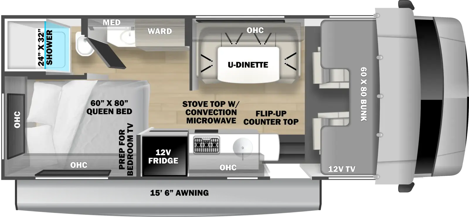 Forester 23514X4 Floorplan