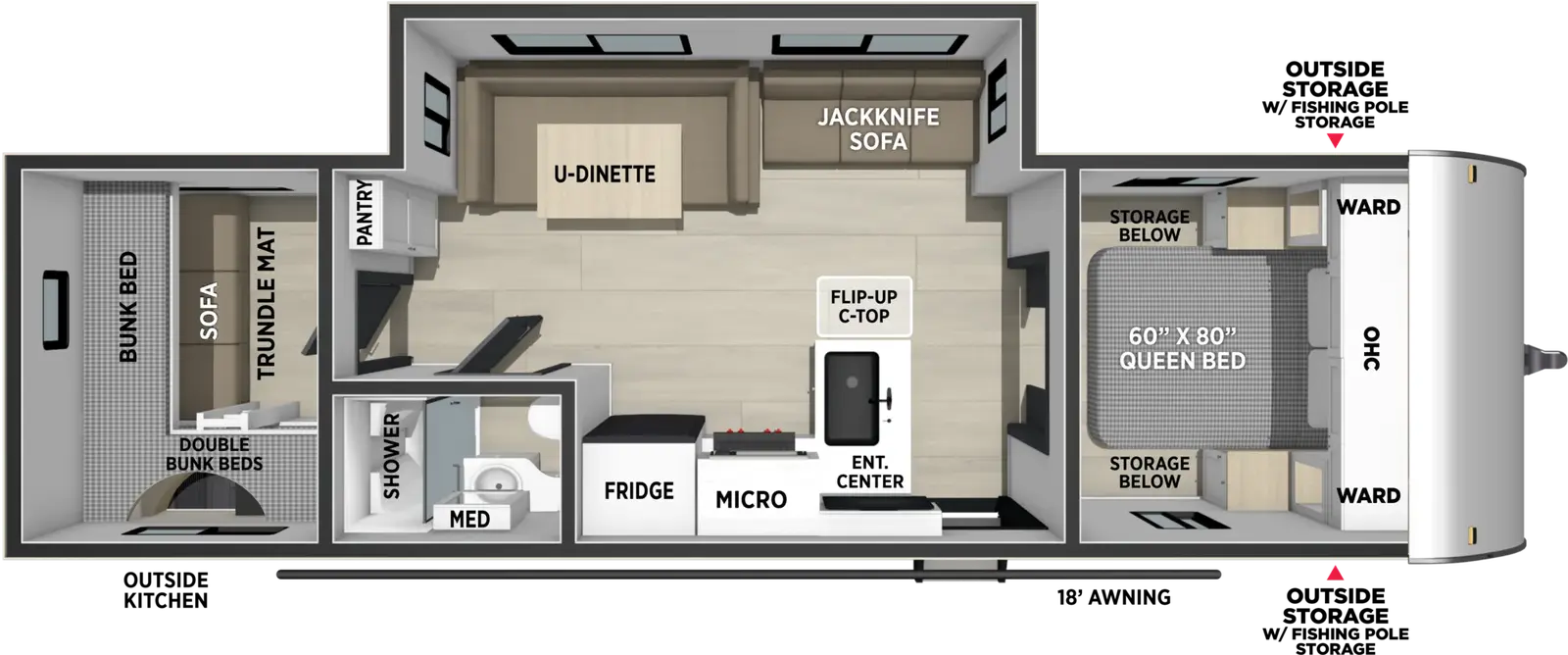 Freedom Express Select 30SE floorplan