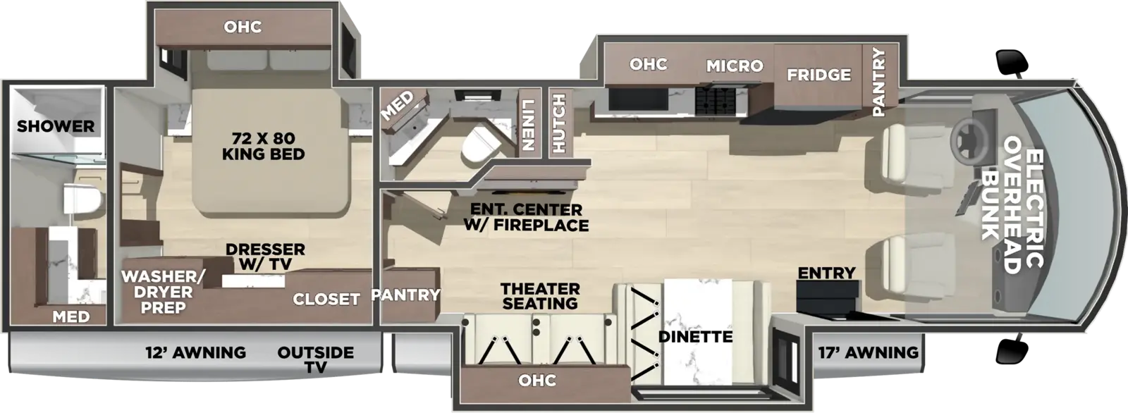 Georgetown 5 Series Gt5 34H5 Floorplan