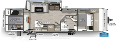 294GEBGBL Floorplan Image