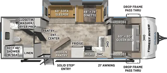 2580RBSS Floorplan Image