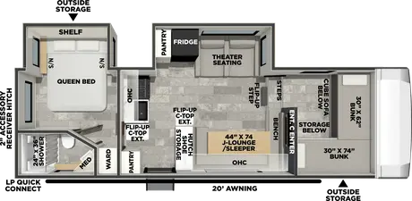 218SE Floorplan Image