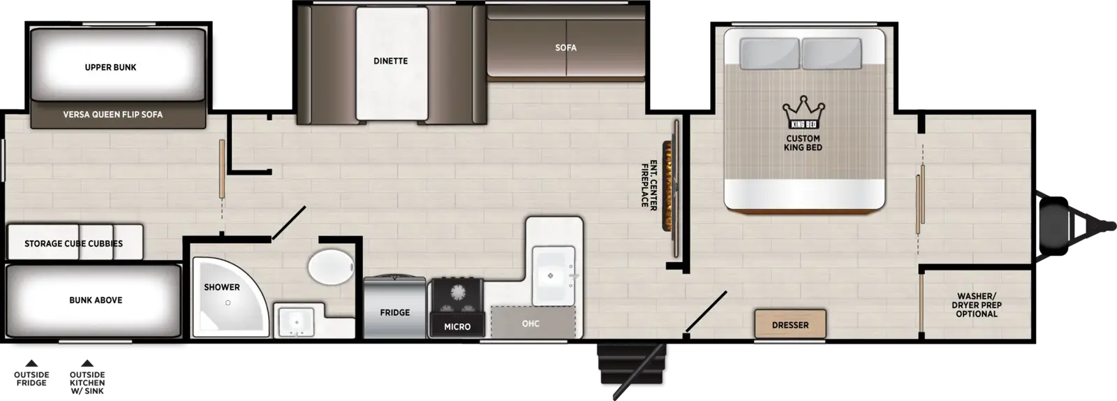 Salem 33TS Floorplan