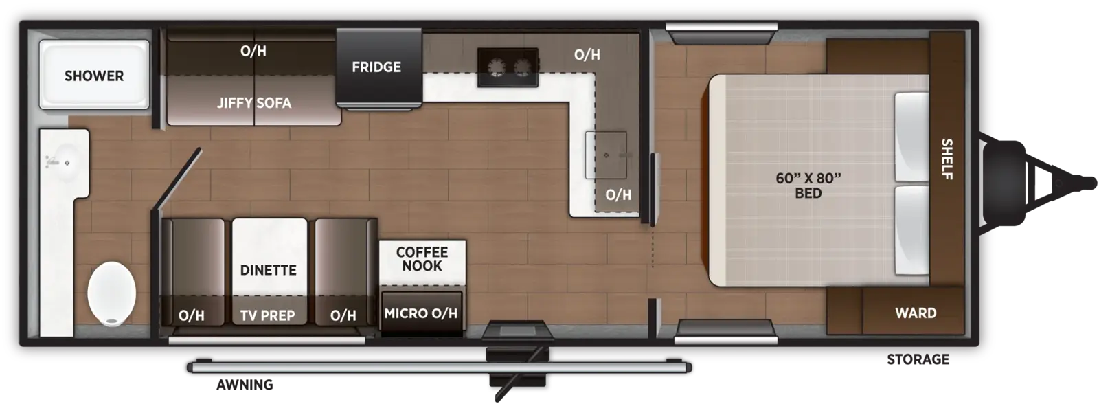Airelume 232 Floorplan