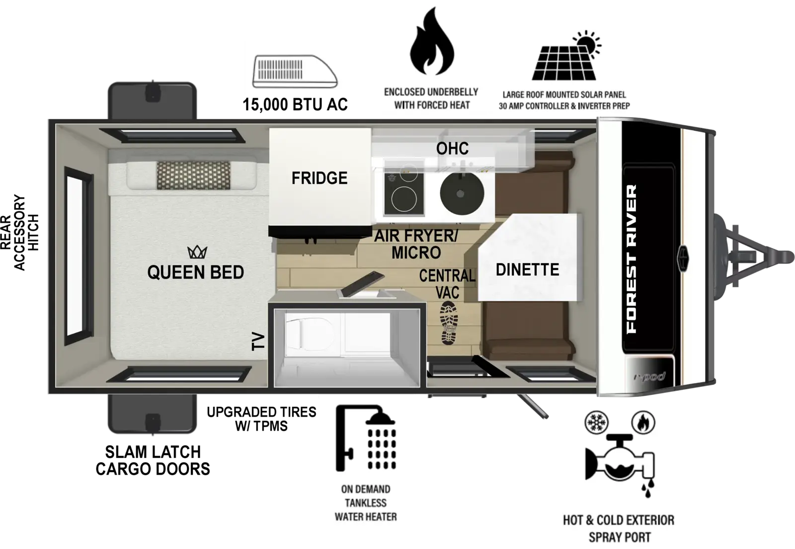 R Pod RP-171 Floorplan