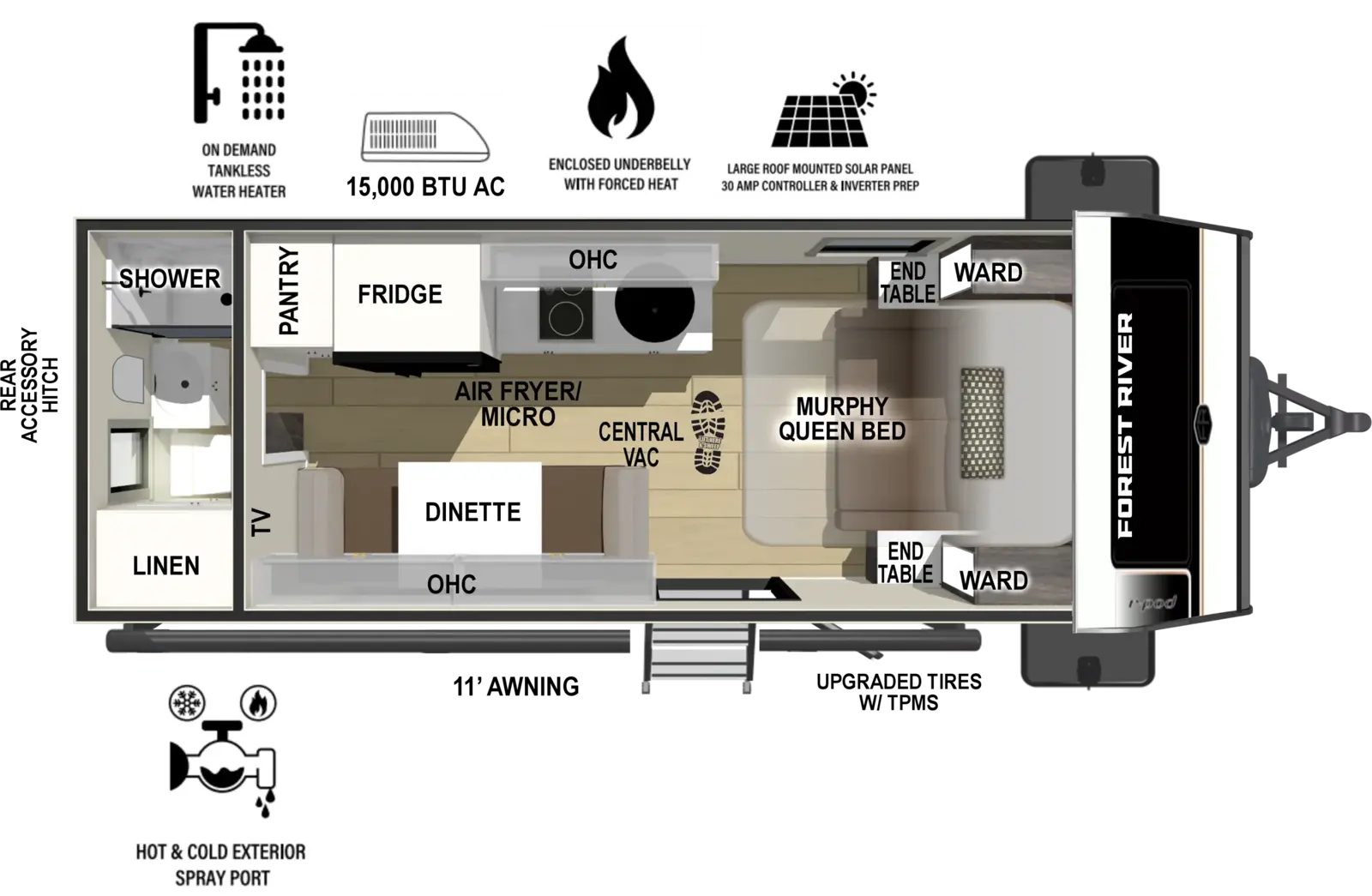 R Pod RP-192 Floorplan