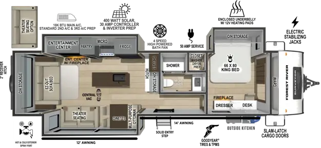 305RLBS Floorplan Image