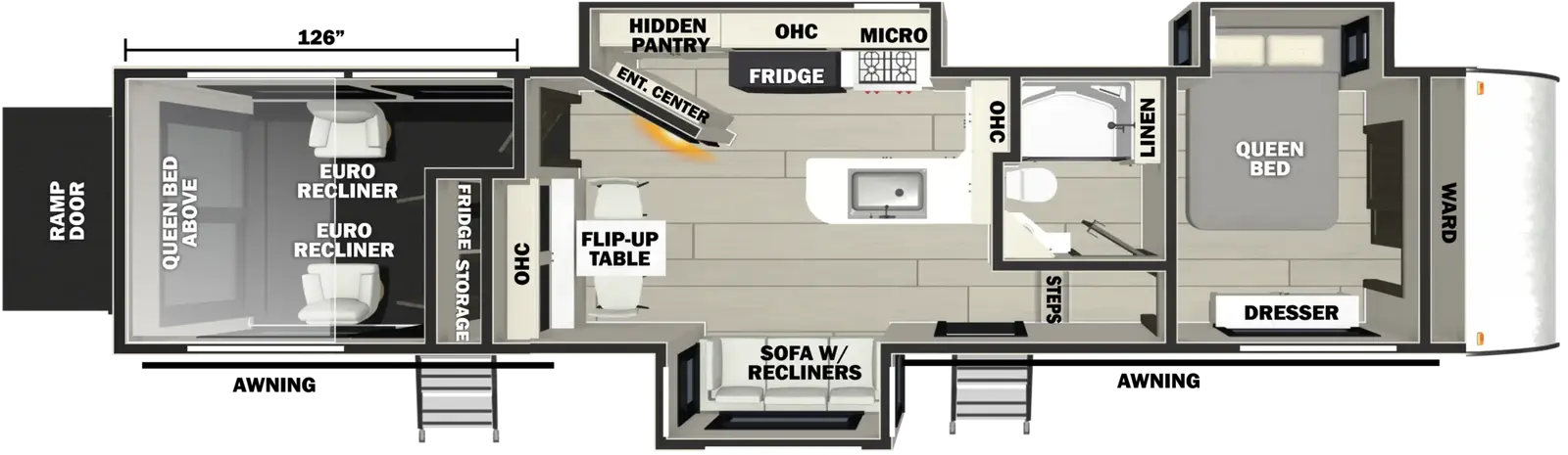 Vengeance Rogue Armored 341GS11 Floorplan