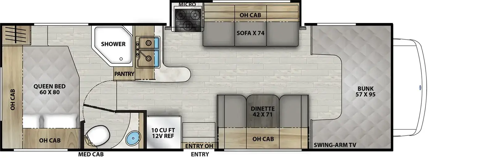 260QB Floorplan Image