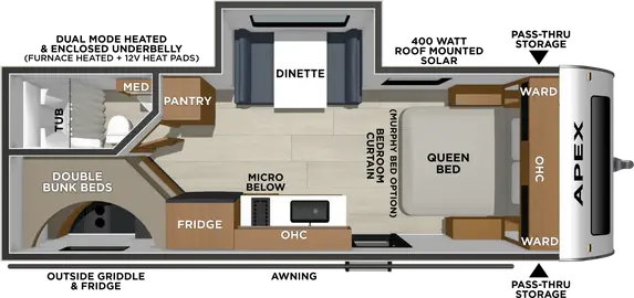 208BHS Floorplan Image